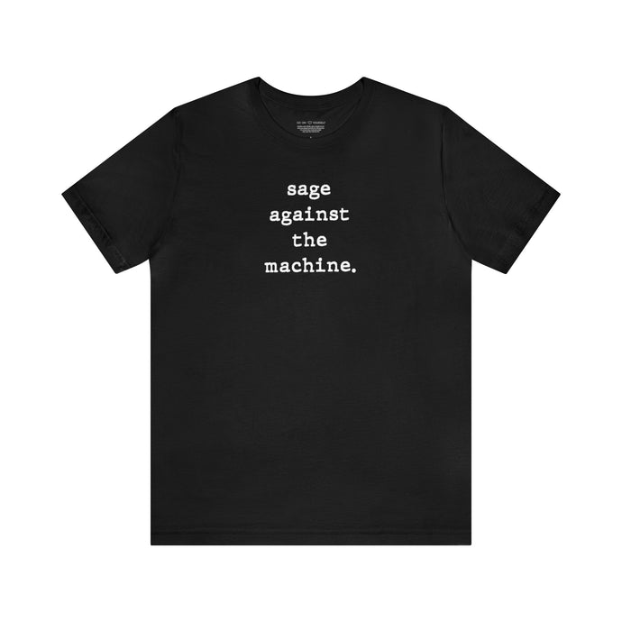 Sage Against The Machine World Tour Yoga T-Shirt - Unisex - Go OM Yourself