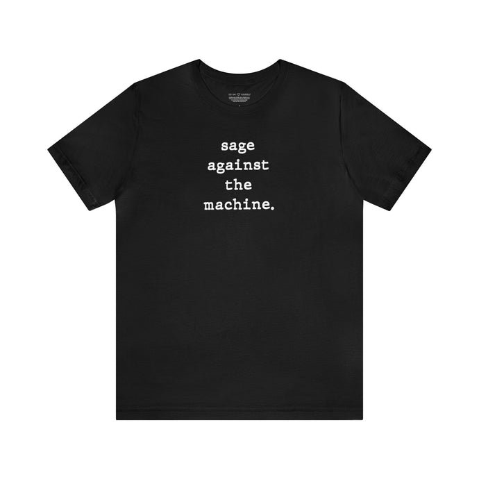 Sage Against The Machine World Tour Yoga T-Shirt - Unisex - Go OM Yourself