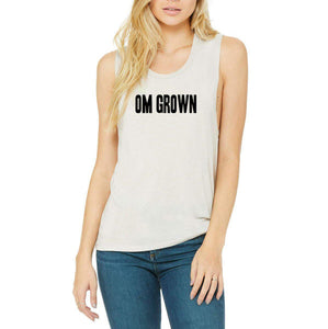 OM Grown Rock Concert Crew Tank - Athleisure Wear - Go OM Yourself