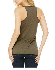 Yoga Tank Tops - Go OM Yourself Backstage Tank (FONT AND CENTER) - Go OM Yourself