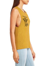 Load image into Gallery viewer, Ahimsa Rock Concert Crew Tee - Vegan Tank Top - Go OM Yourself