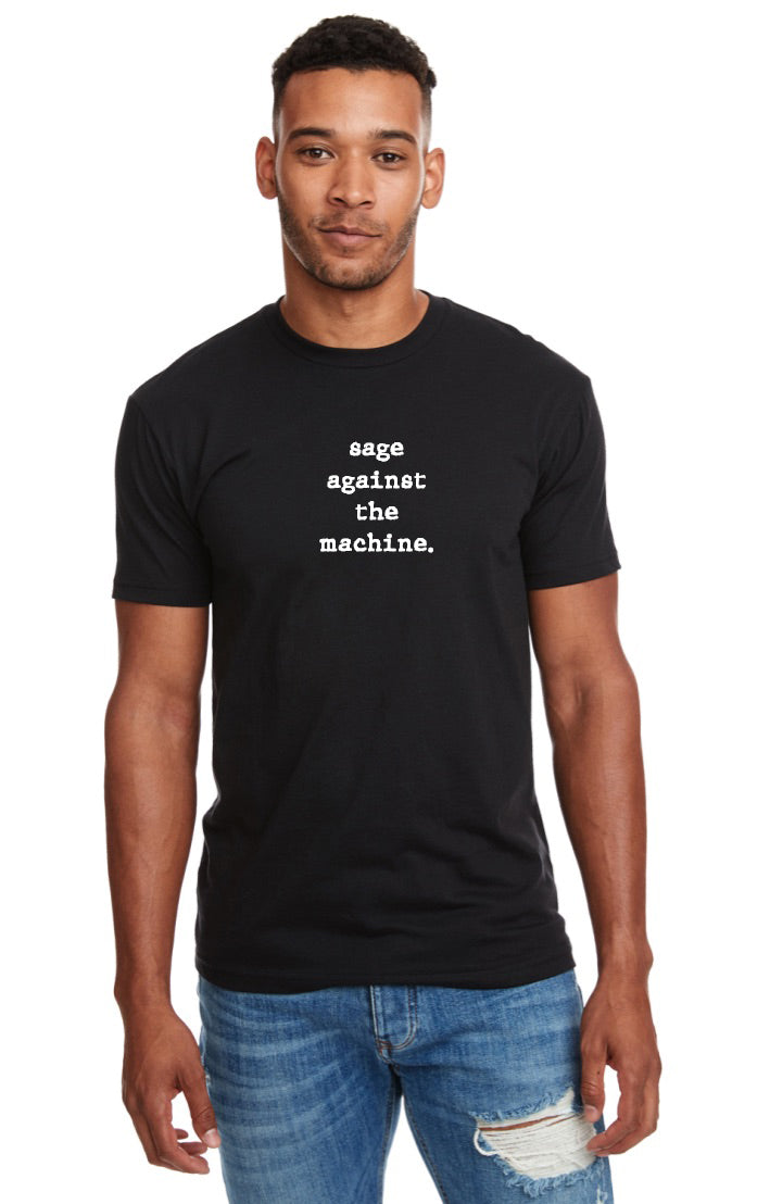 Sage Against The Machine World Tour Yoga T-Shirt - Men - Go OM Yourself